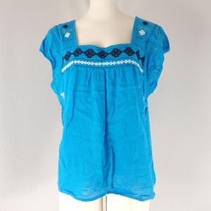 Ariat Womens Western top - Blouse, Size L/G Embroi